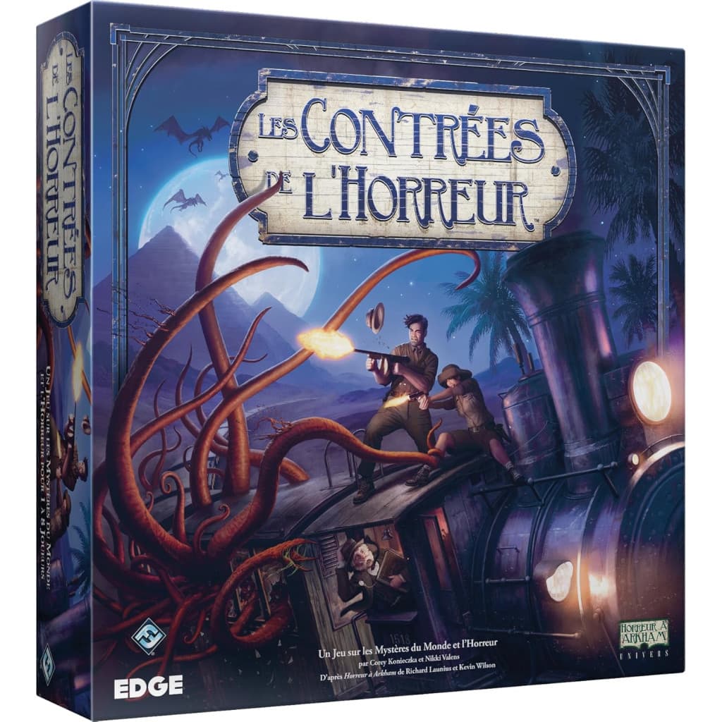 Couverture du jeu Les Contrées de l'horreur