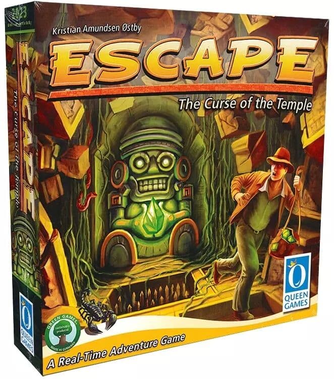 Couverture du jeu Escape : La Malédiction du temple