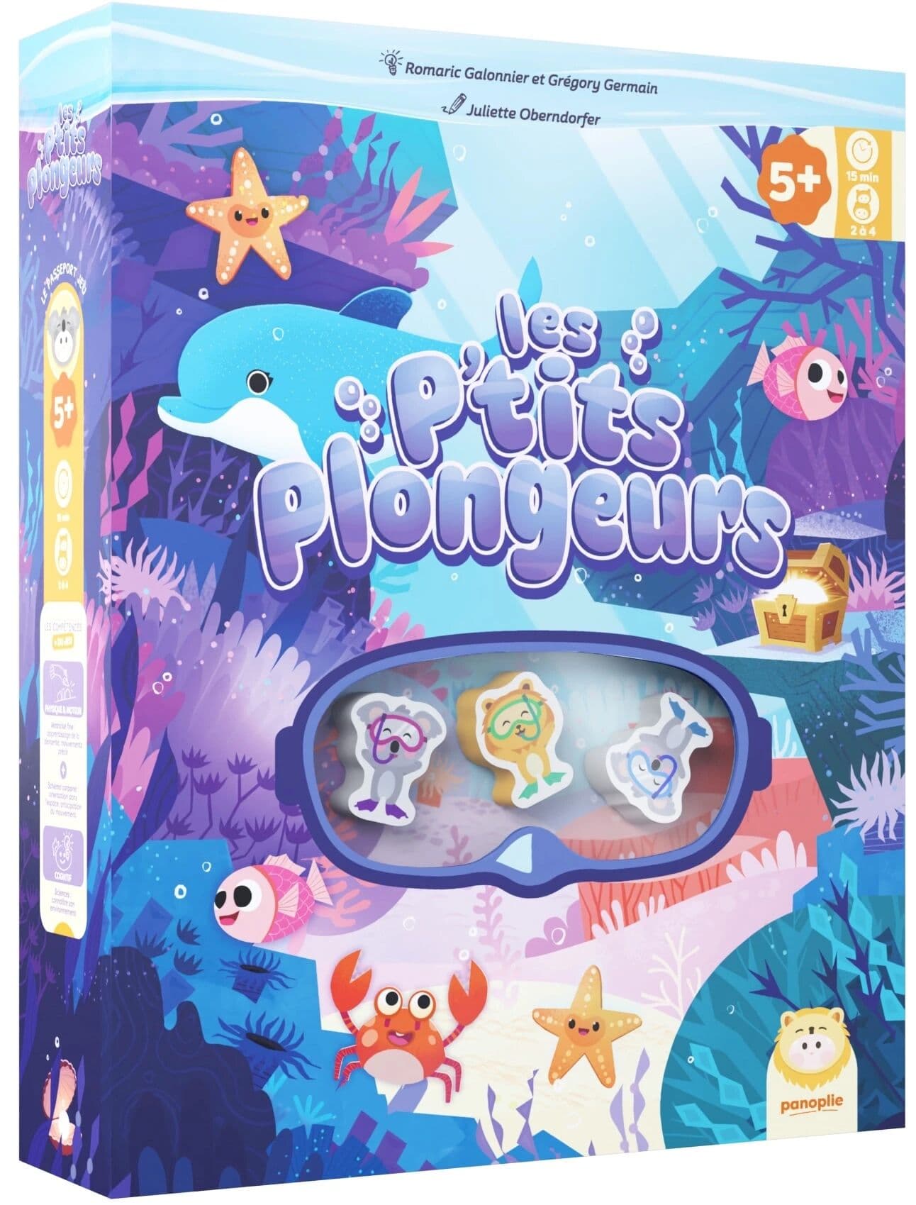Couverture du jeu Les P'tits Plongeurs