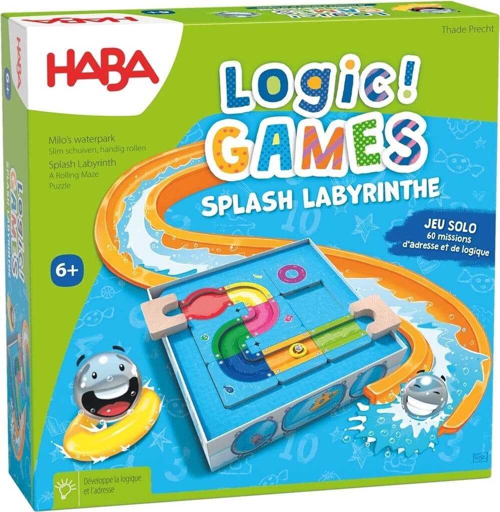 Couverture du jeu Logic! Games : Splash Labyrinthe