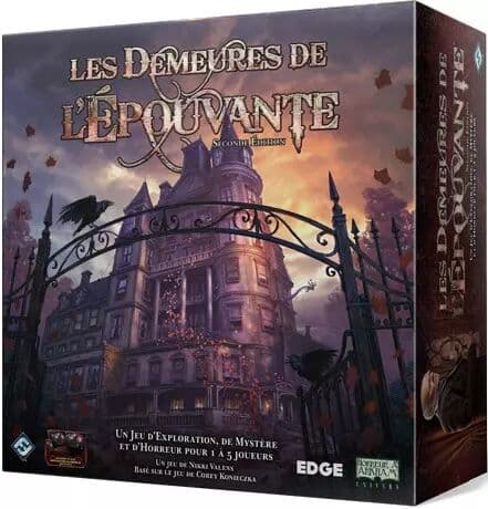 Couverture du jeu Les Demeures de l'épouvante