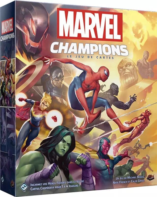 Couverture du jeu Marvel Champions : Le jeu de cartes