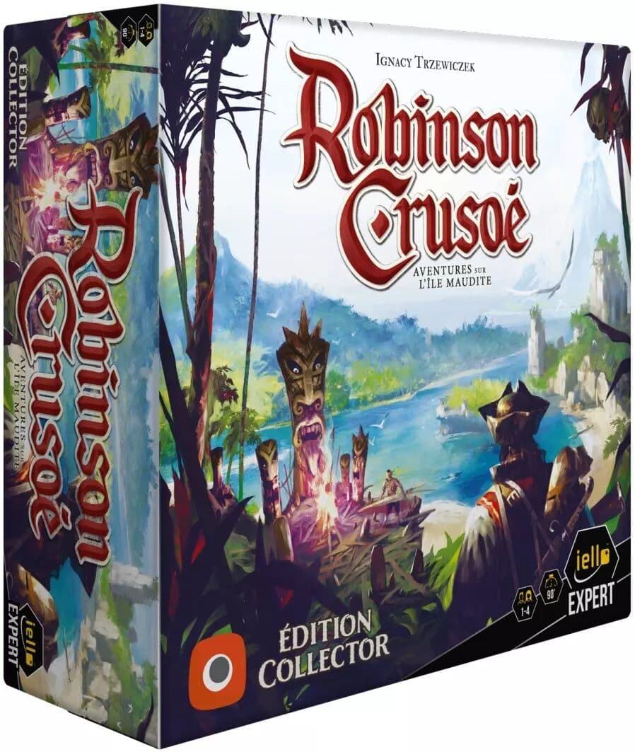 Couverture du jeu Robinson Crusoé : Aventures sur l'île maudite