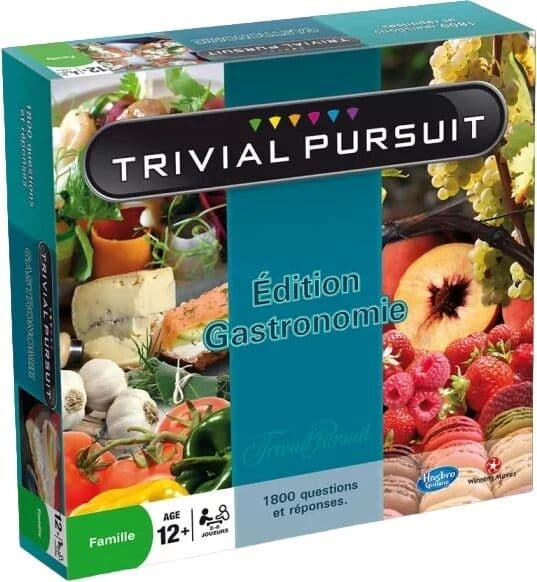 Couverture du jeu Trivial Pursuit - Édition Gastronomie