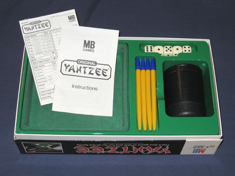 Couverture du jeu Yahtzee